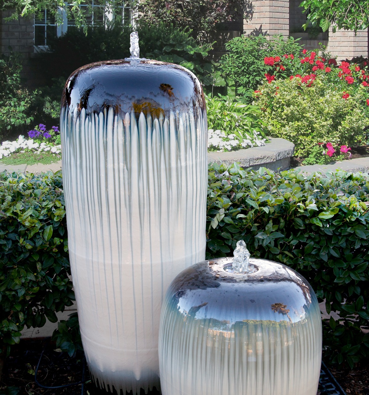 Bullet Glazed Fountains Pottery World