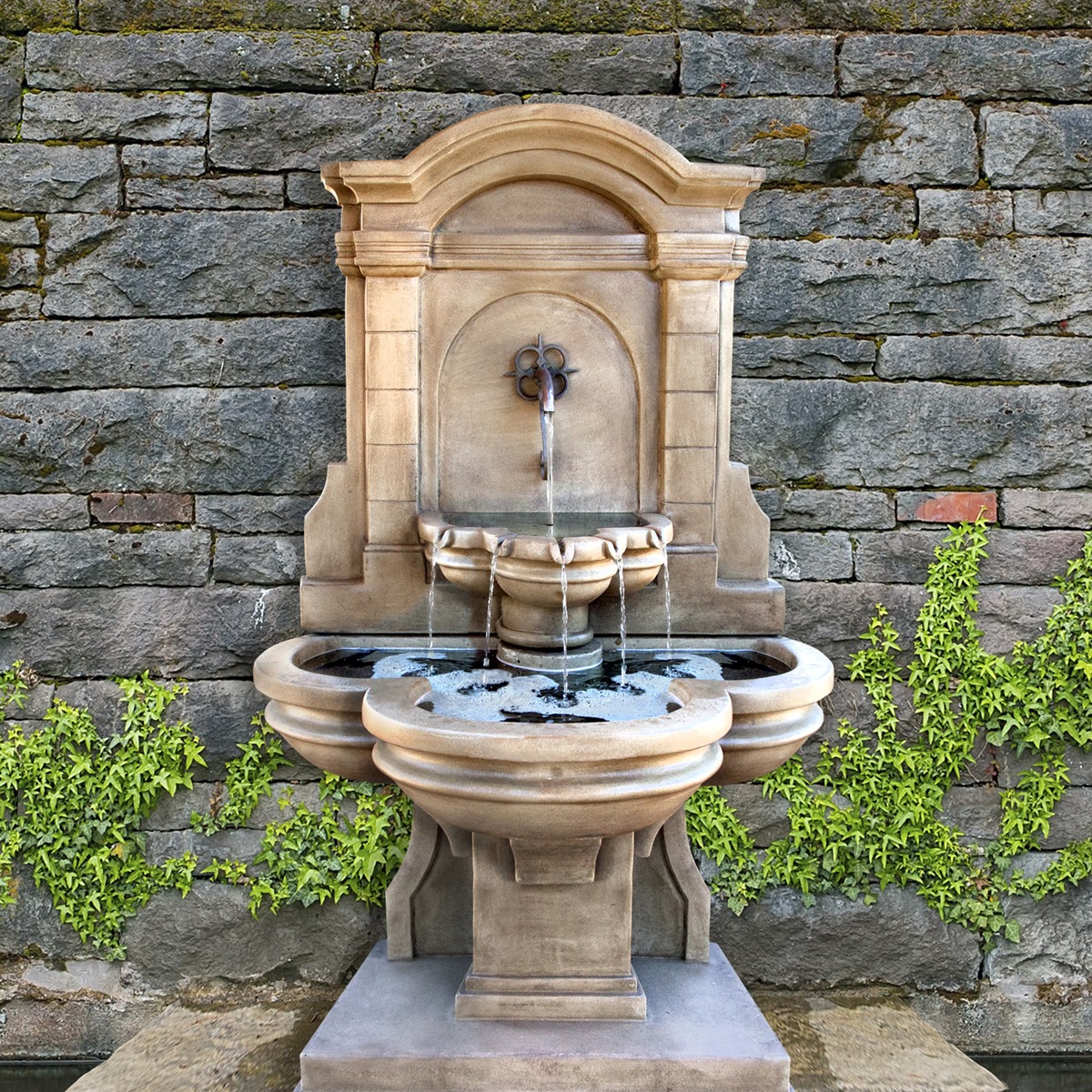 Arbois Wall Fountain - Pottery World