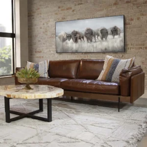 Top Grain Leather Sofa