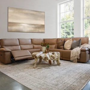 Top Grain Leather Sectional