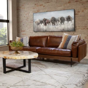 Top Grain Leather Sofa