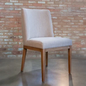 White Cloth Dining Chair