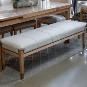 White Cloth Bench