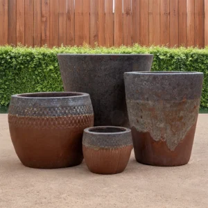 Brown Rustic Pots