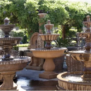 Cast Concrete Fountains