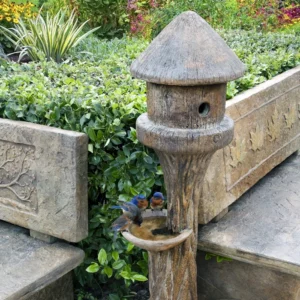 Tall Round Birdhouse