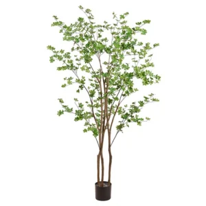 Mini Leaf Tree in Plastic Pot 82"
