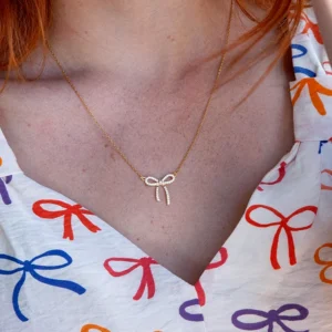 Bow Necklace