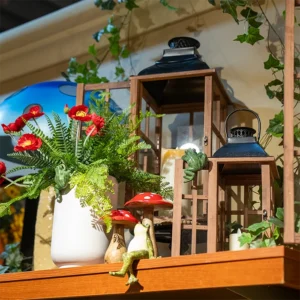 Garden Mushrooms and Frog Accessories2