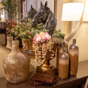 Let Her Buck Mirror Chair Corner CLOSEUP