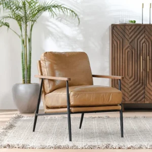 Leather Club Chair