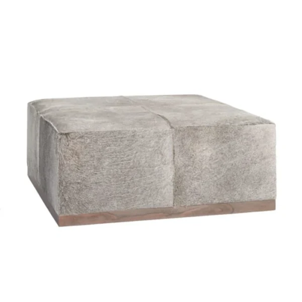 Leather Ottoman – Pottery World