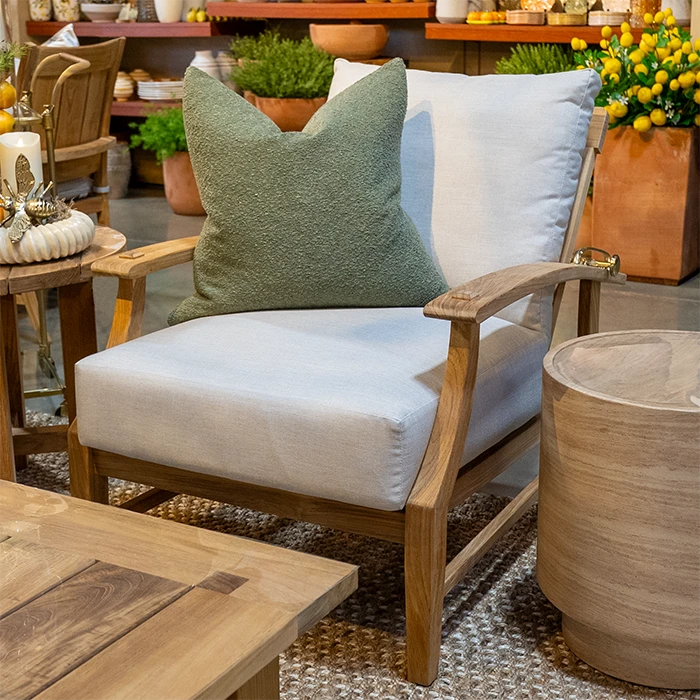 Croquet Teak Seating Collection - Image 3