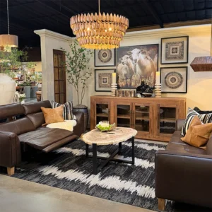 Leather Power Sofa