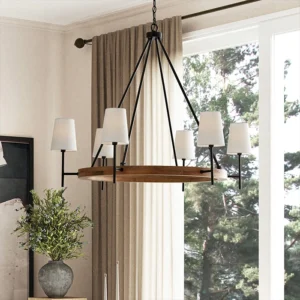Wood Chandelier